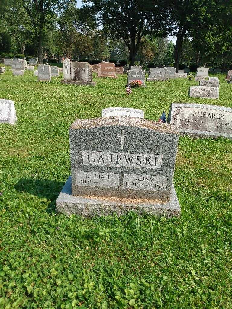 Adam Gajewski's grave. Photo 1