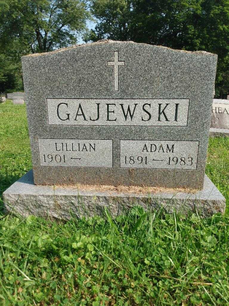 Adam Gajewski's grave. Photo 3