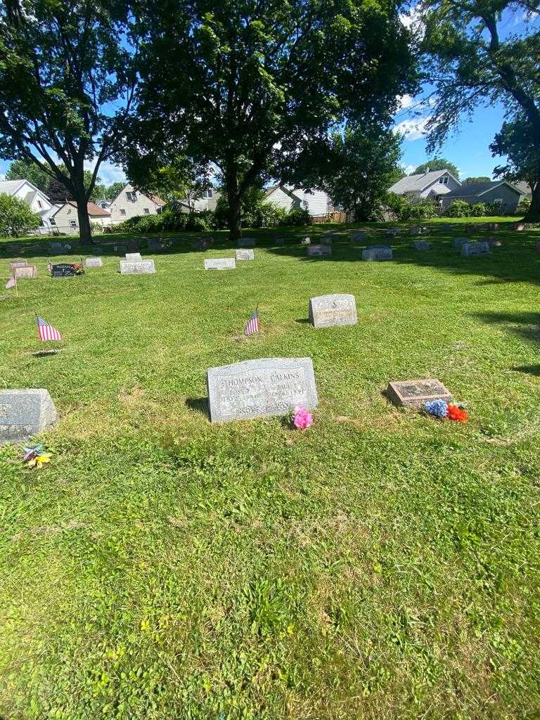 Paul T. Calkins's grave. Photo 1