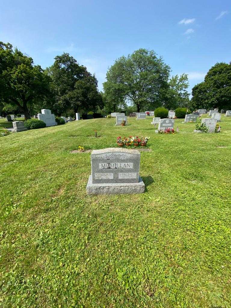 Edmund J. McMillan's grave. Photo 1