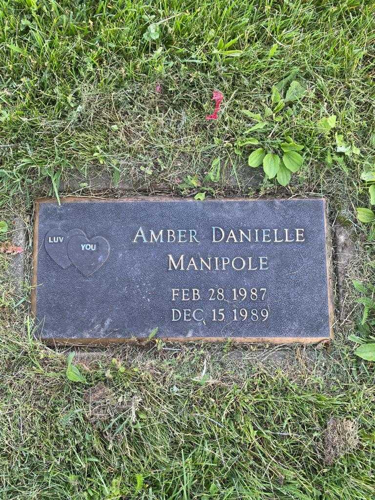 Amber Danielle Manipole's grave. Photo 3