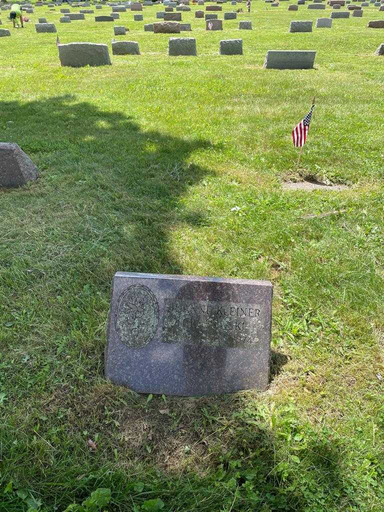 Joanne Kleiner Grabowski's grave. Photo 2