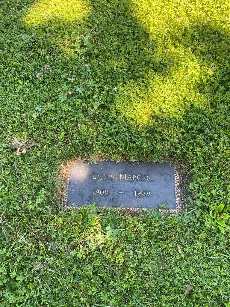 Louis Marcus's grave. Photo 3