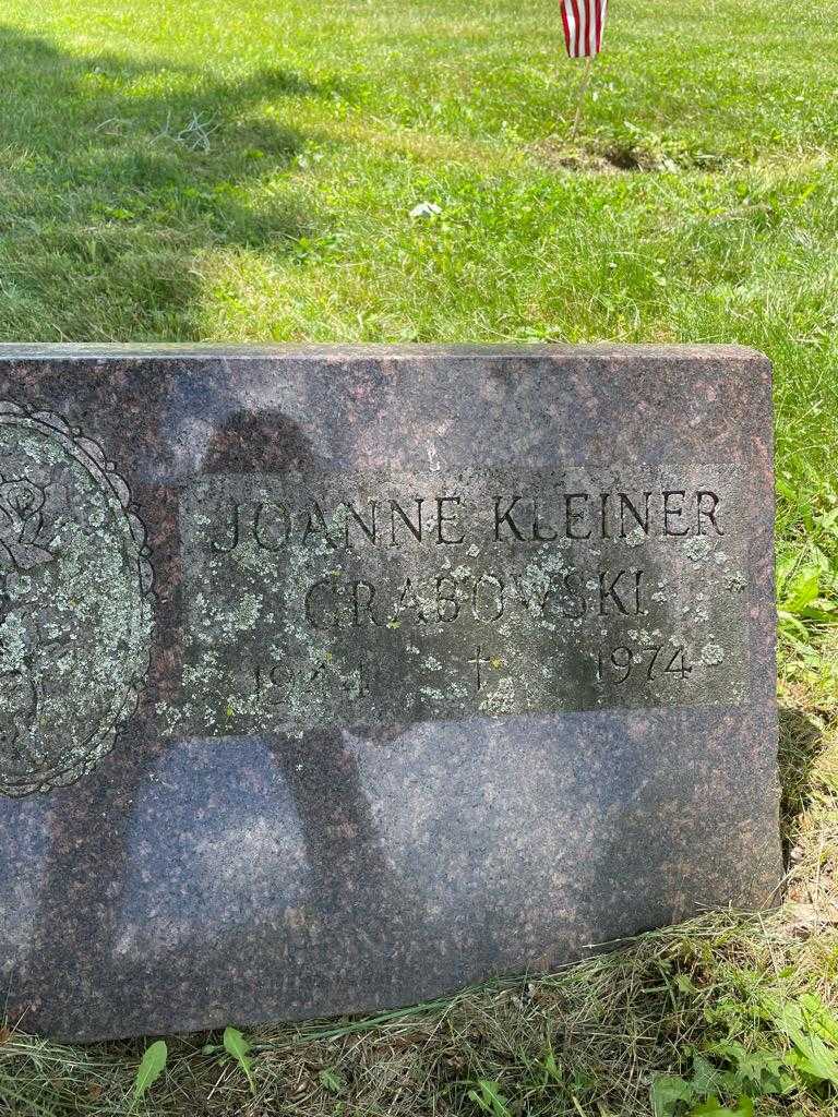 Joanne Kleiner Grabowski's grave. Photo 3