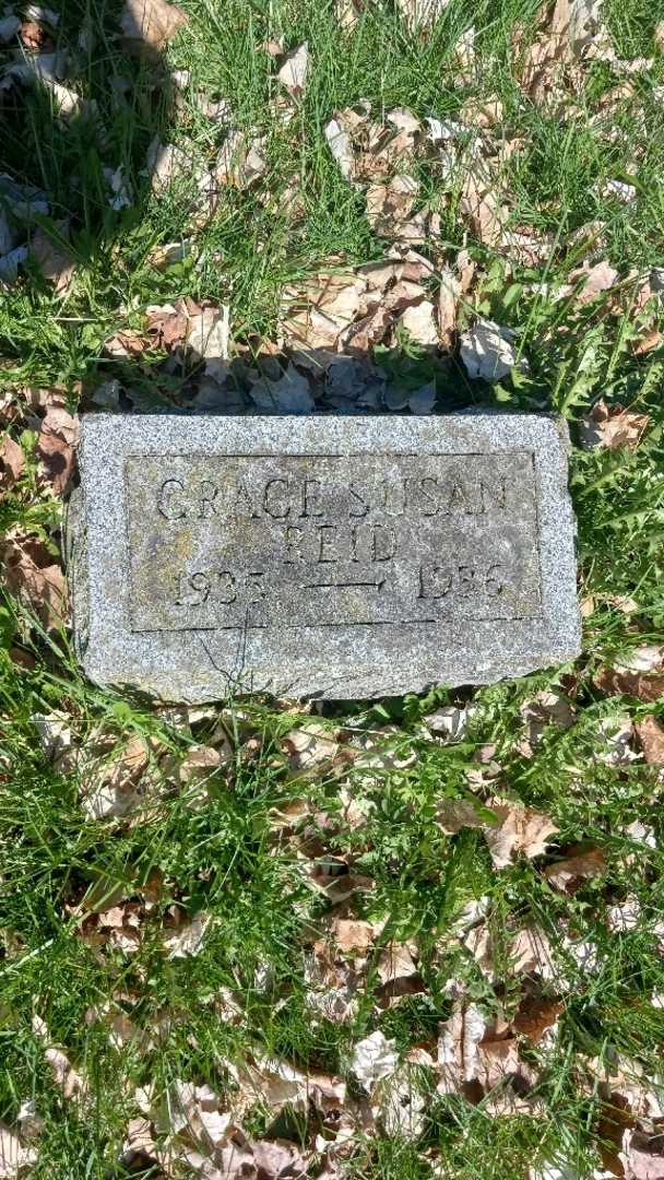 Grace Susan Reid's grave. Photo 3