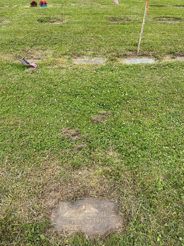 Wade S. Elbin's grave. Photo 2