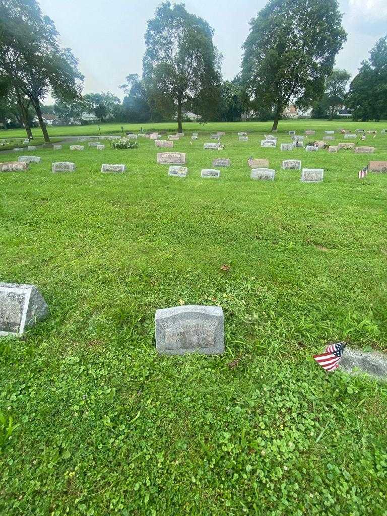 Mary E. Hall's grave. Photo 1