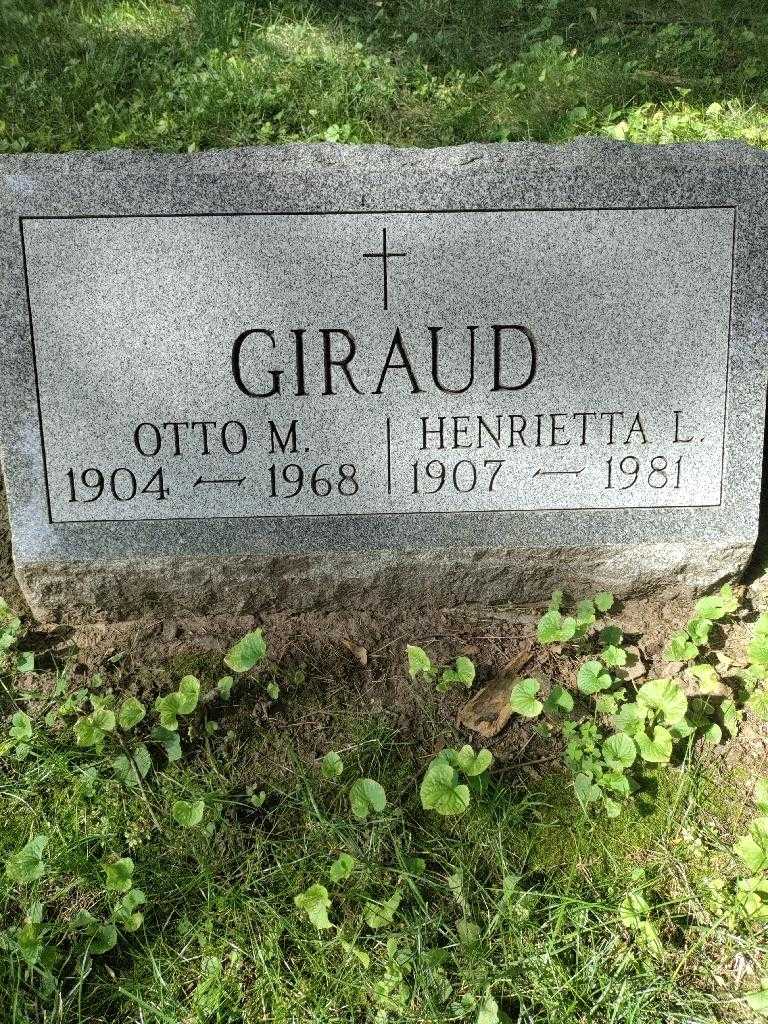 Henrietta L. Giraud's grave. Photo 3