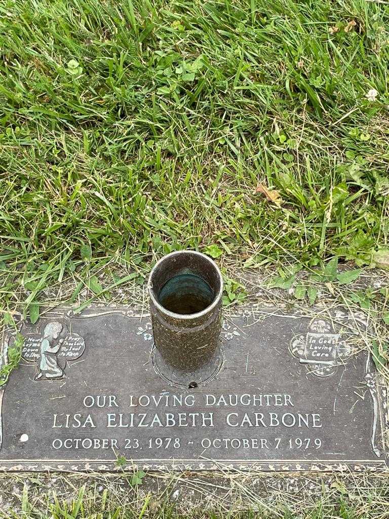 Lisa Elizabeth Carbone's grave. Photo 3