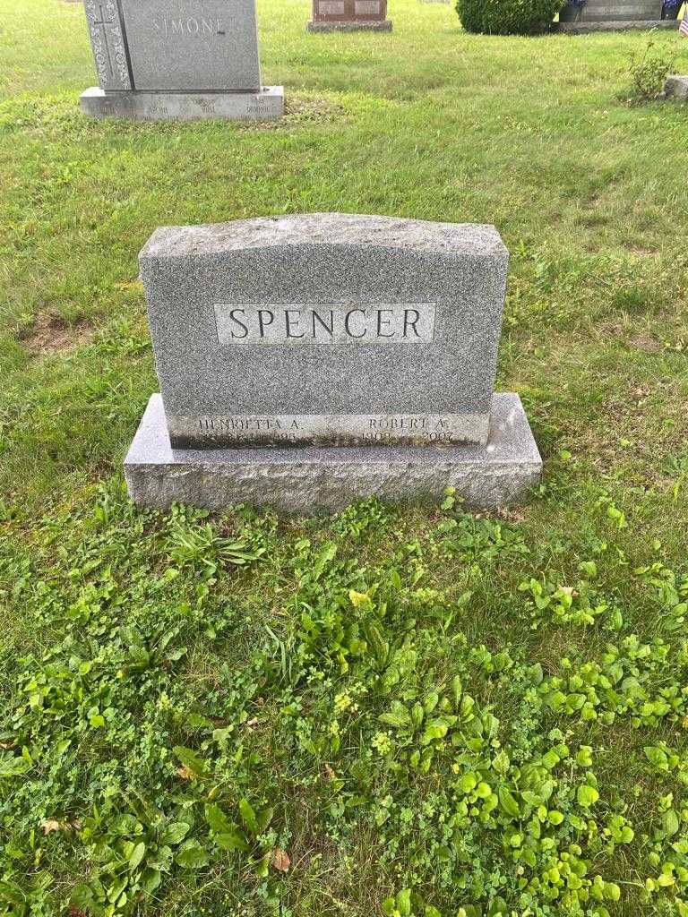 Henrietta A. Spencer's grave. Photo 2