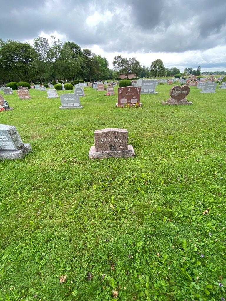 Norman E. Davies's grave. Photo 1
