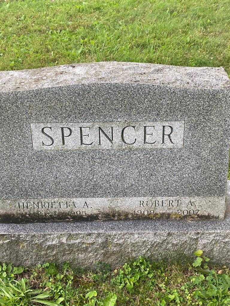 Robert A. Spencer's grave. Photo 3