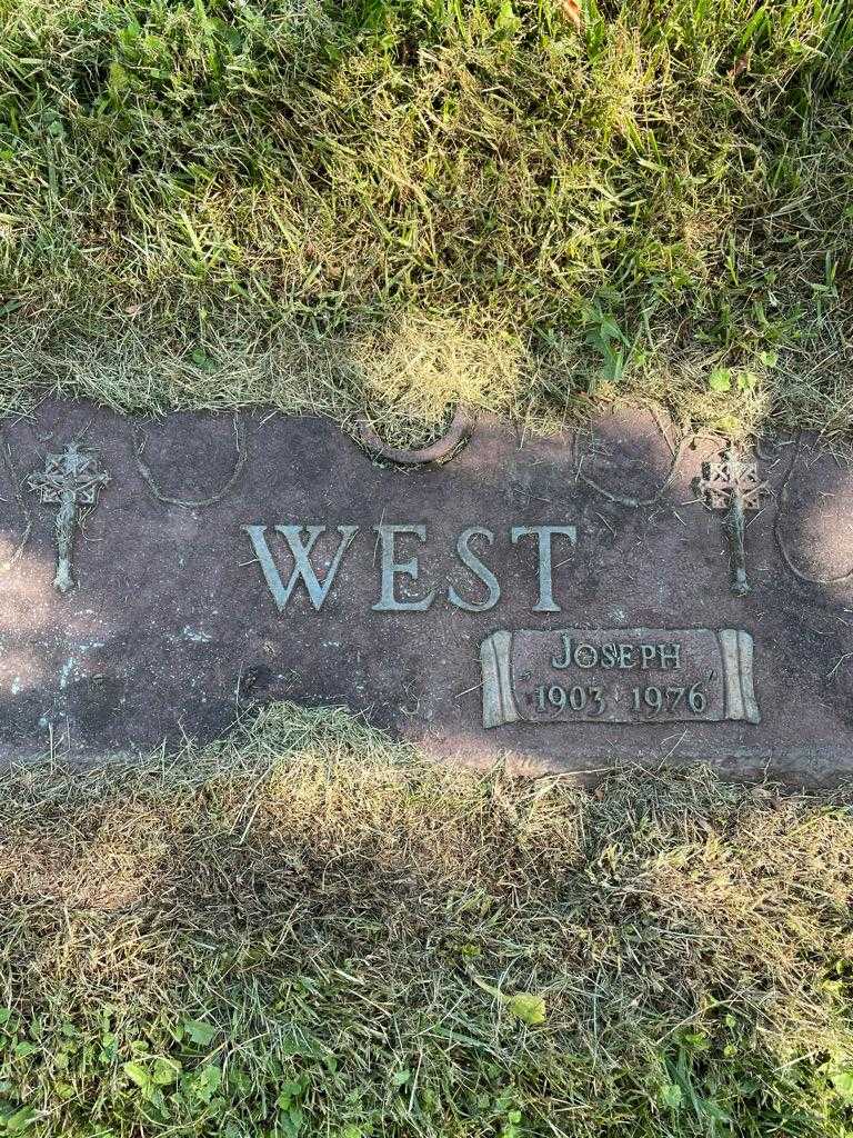Joseph West's grave. Photo 3