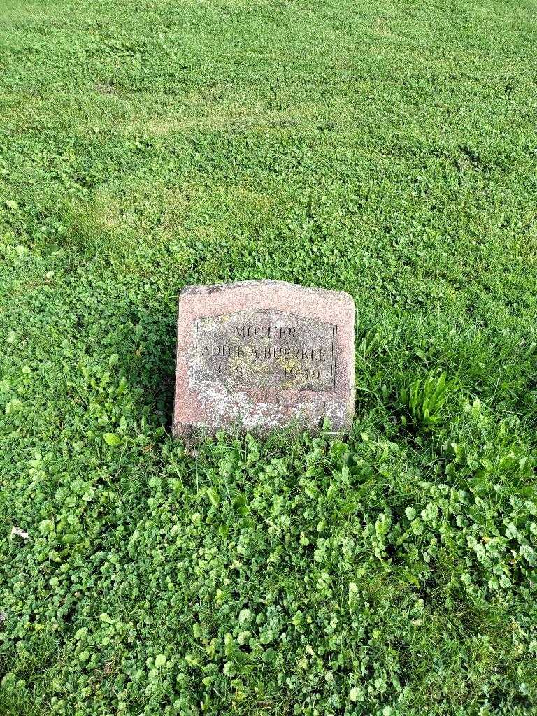 Addie A. Buerkle's grave. Photo 2