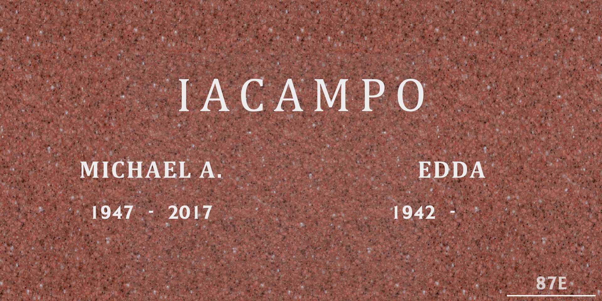 Michael A. Iacampo's grave