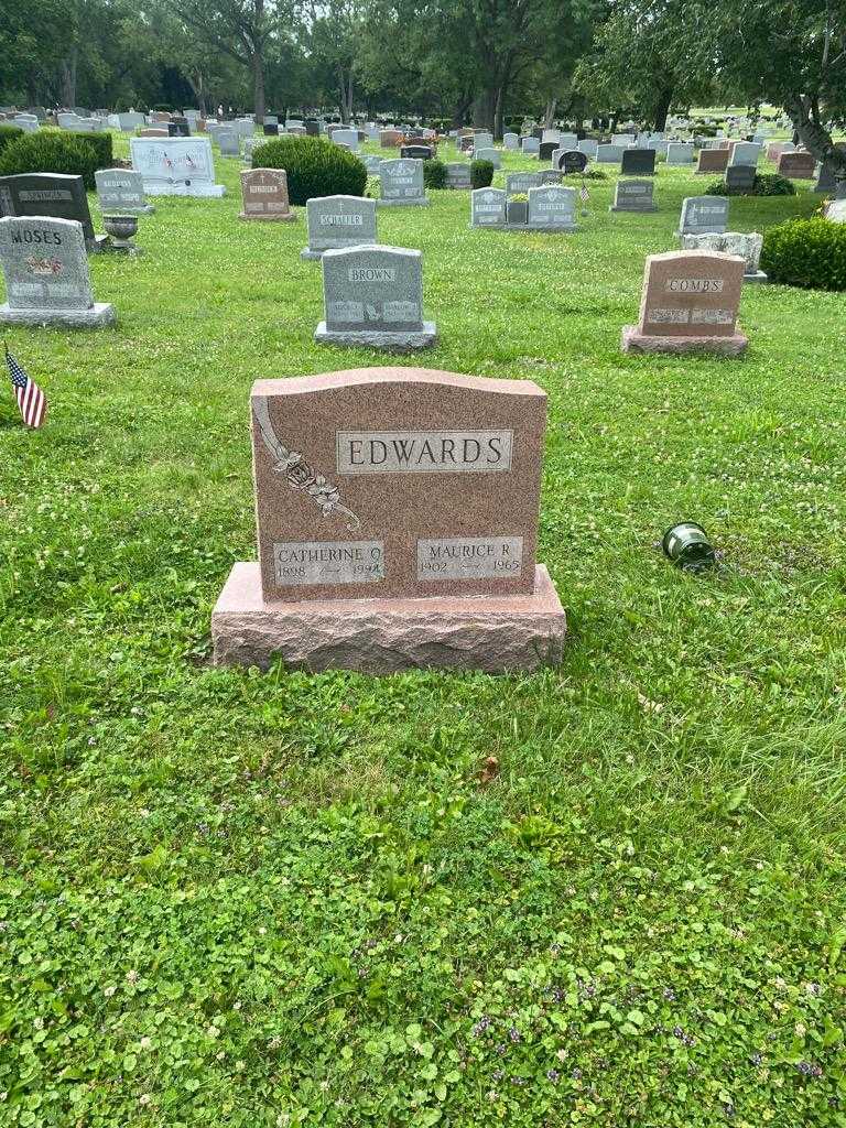 Catherine O. Edwards's grave. Photo 2