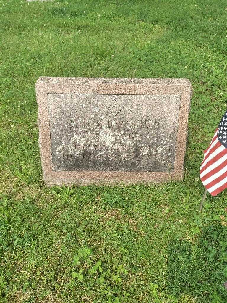 William D. Mcmillon's grave. Photo 1