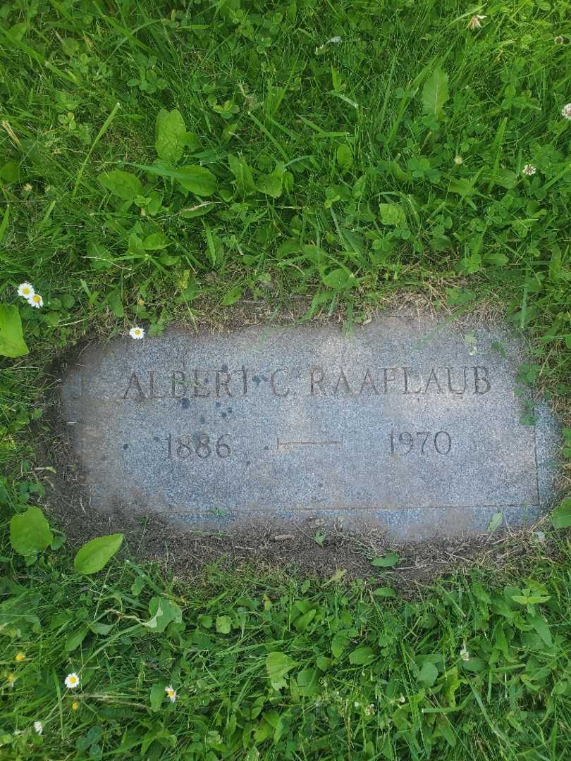 Albert C. Raaflaub's grave. Photo 3