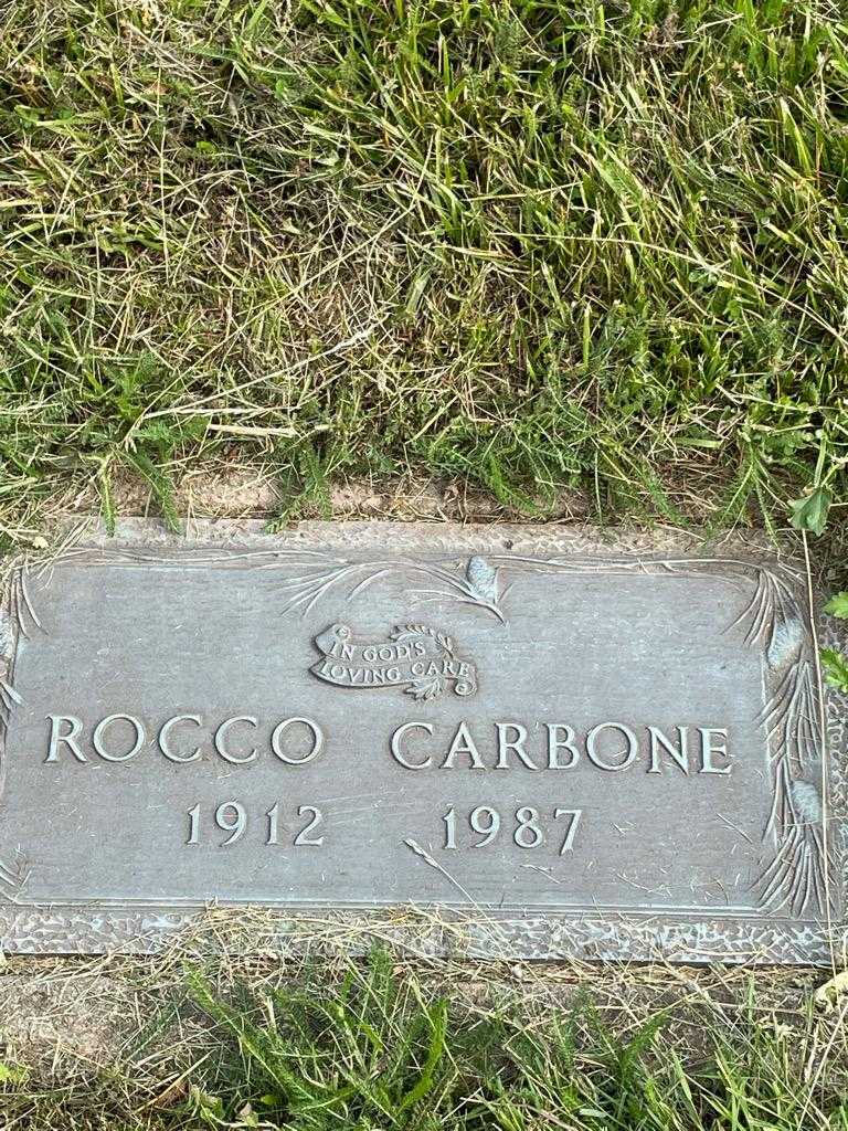 Rocco Carbone's grave. Photo 3