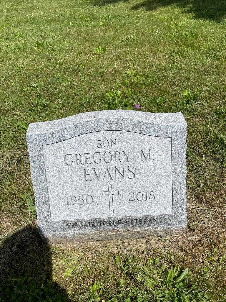 Gregory M. Evans's grave. Photo 3