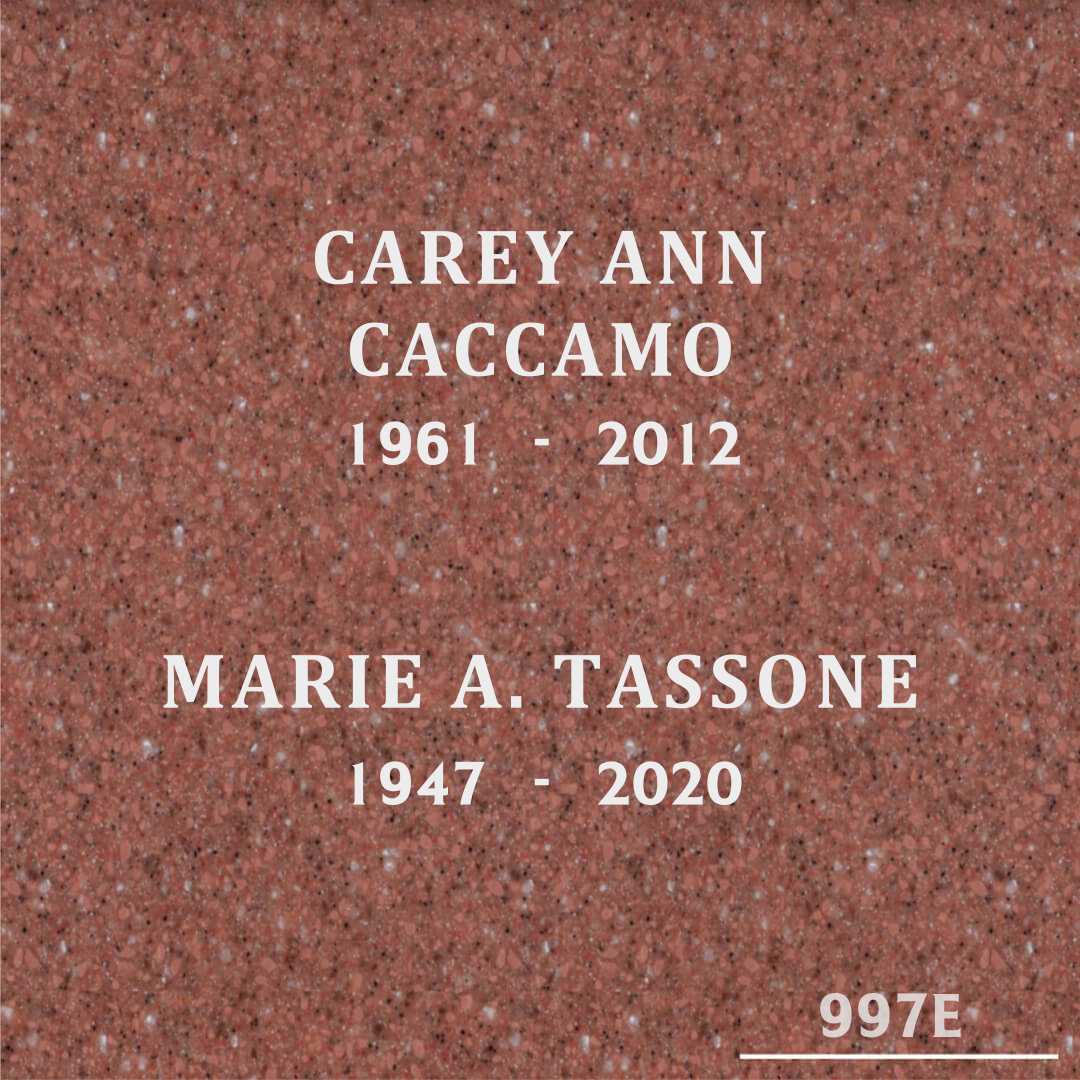 Carey Ann Caccamo's grave