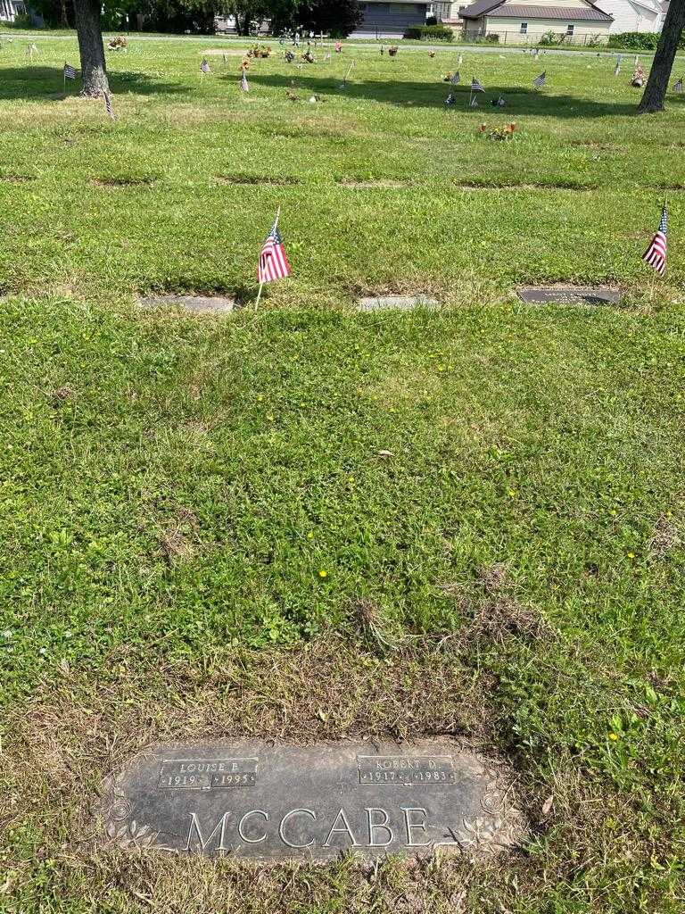 Robert D. McCabe's grave. Photo 2