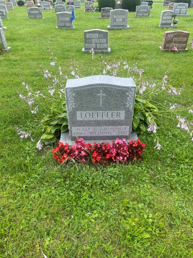 Joseph F. Loeffler's grave. Photo 2