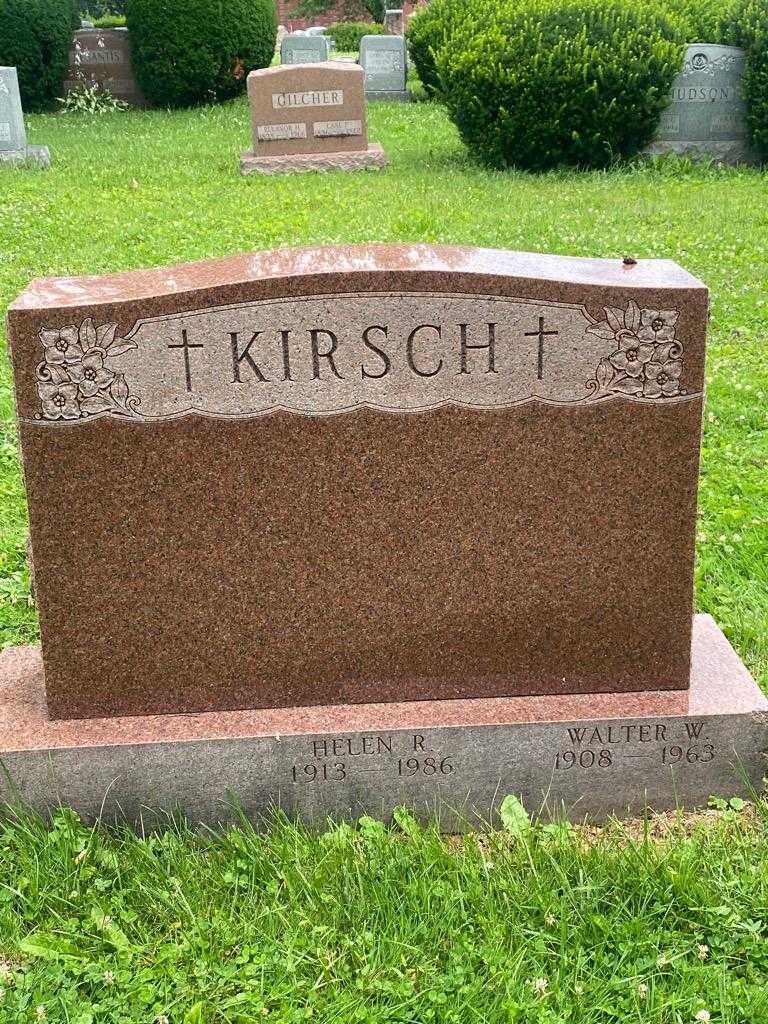 Walter W. Kirsch's grave. Photo 3