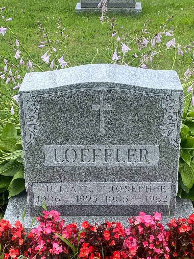 Joseph F. Loeffler's grave. Photo 3