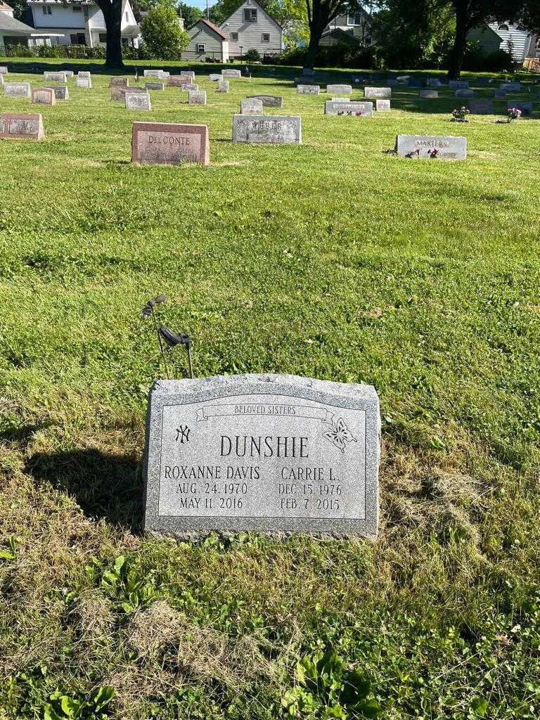 Carrie L. Dunshie's grave. Photo 2