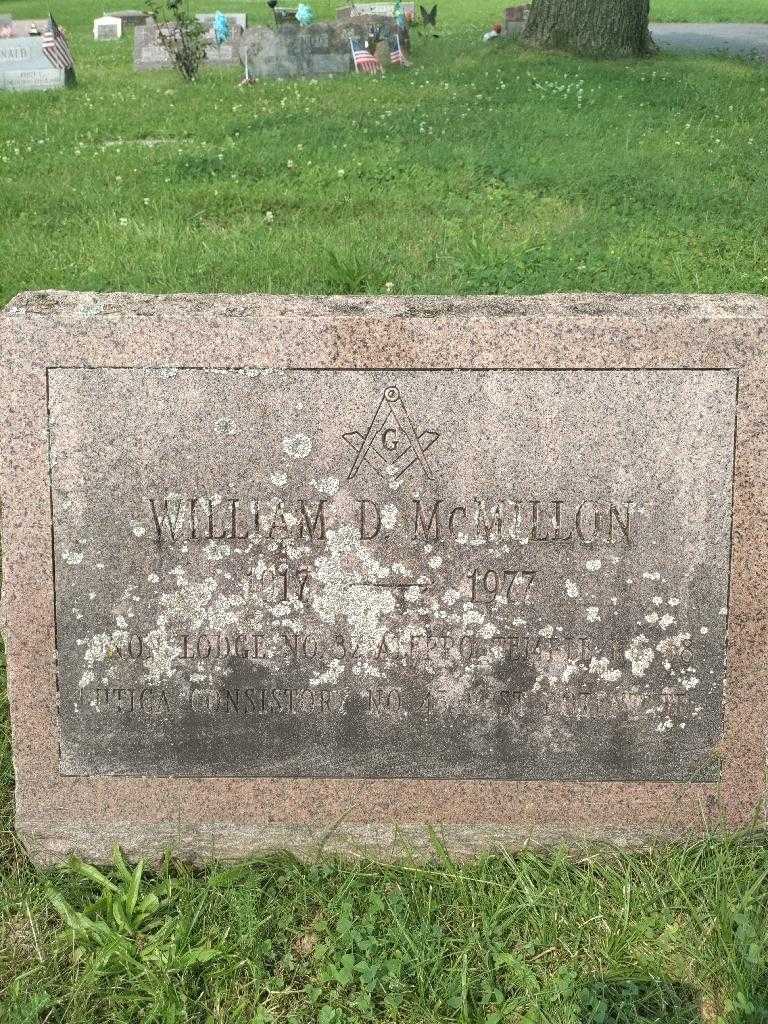 William D. Mcmillon's grave. Photo 3
