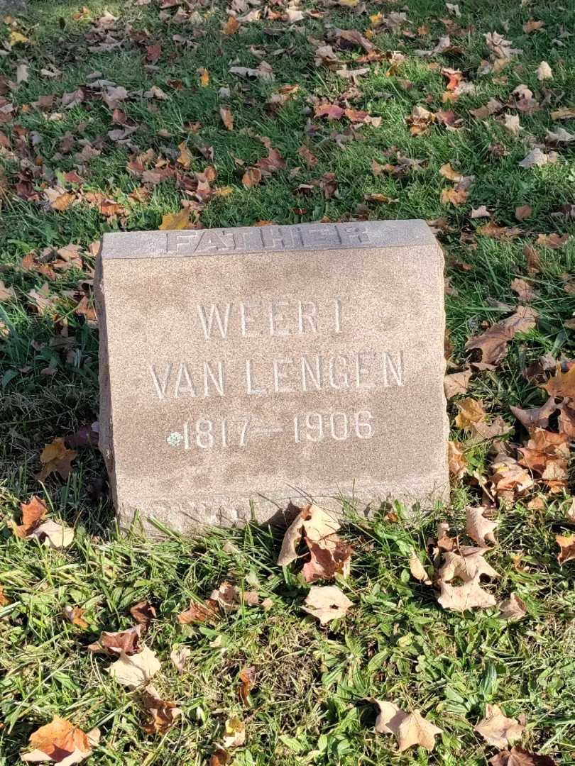 Weert Van Lengen's grave. Photo 2
