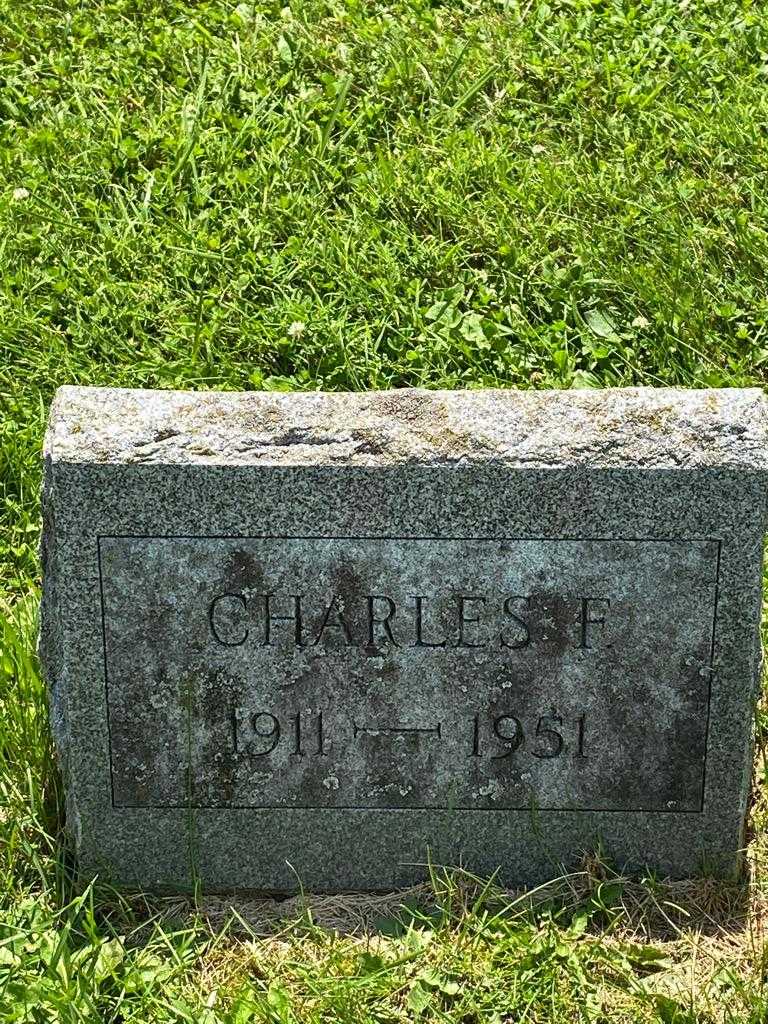 Charles F. Kappesser's grave. Photo 3