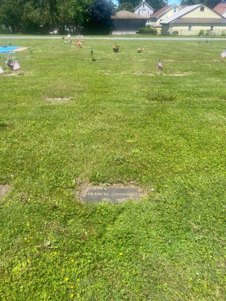 Frances O'Donnell's grave. Photo 2