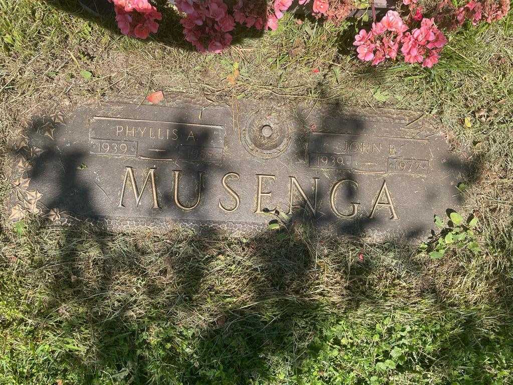 Phyllis A. Musenga's grave. Photo 3