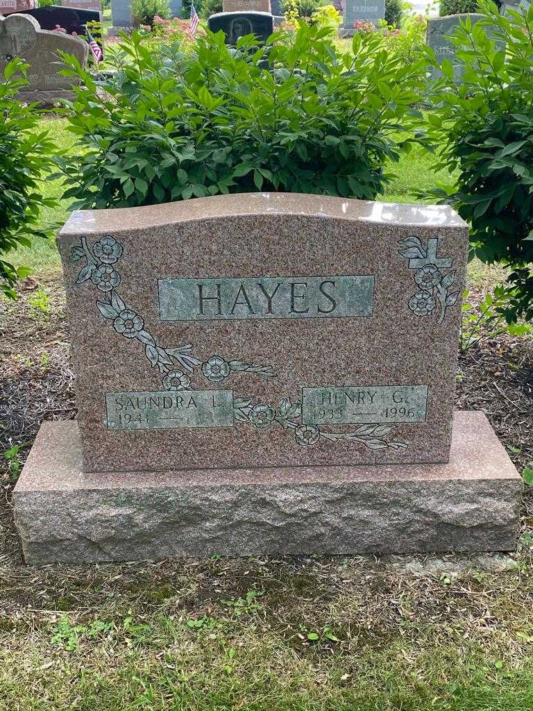Henry G. Hayes's grave. Photo 3