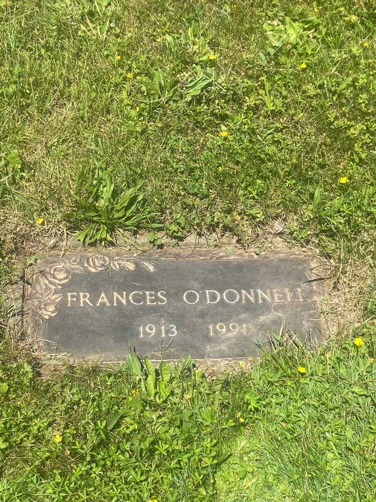 Frances O'Donnell's grave. Photo 3
