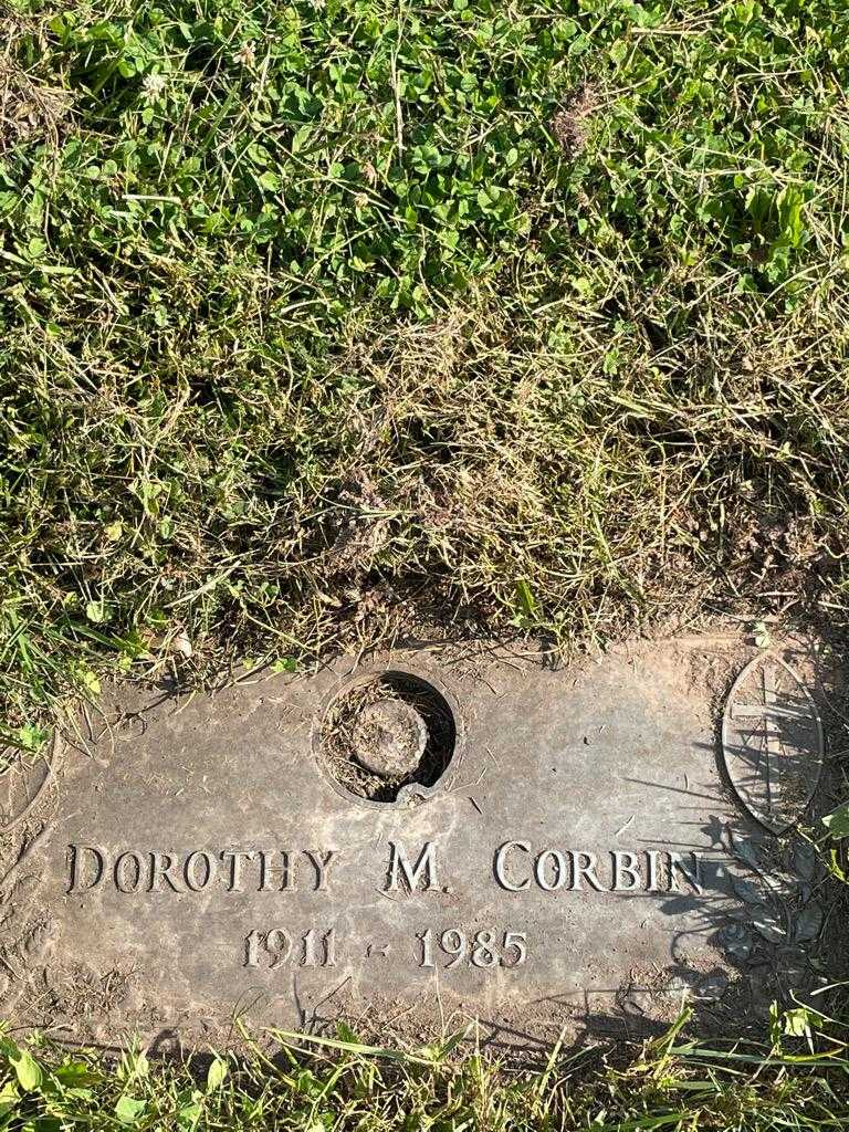 Dorothy M. Corbin's grave. Photo 3