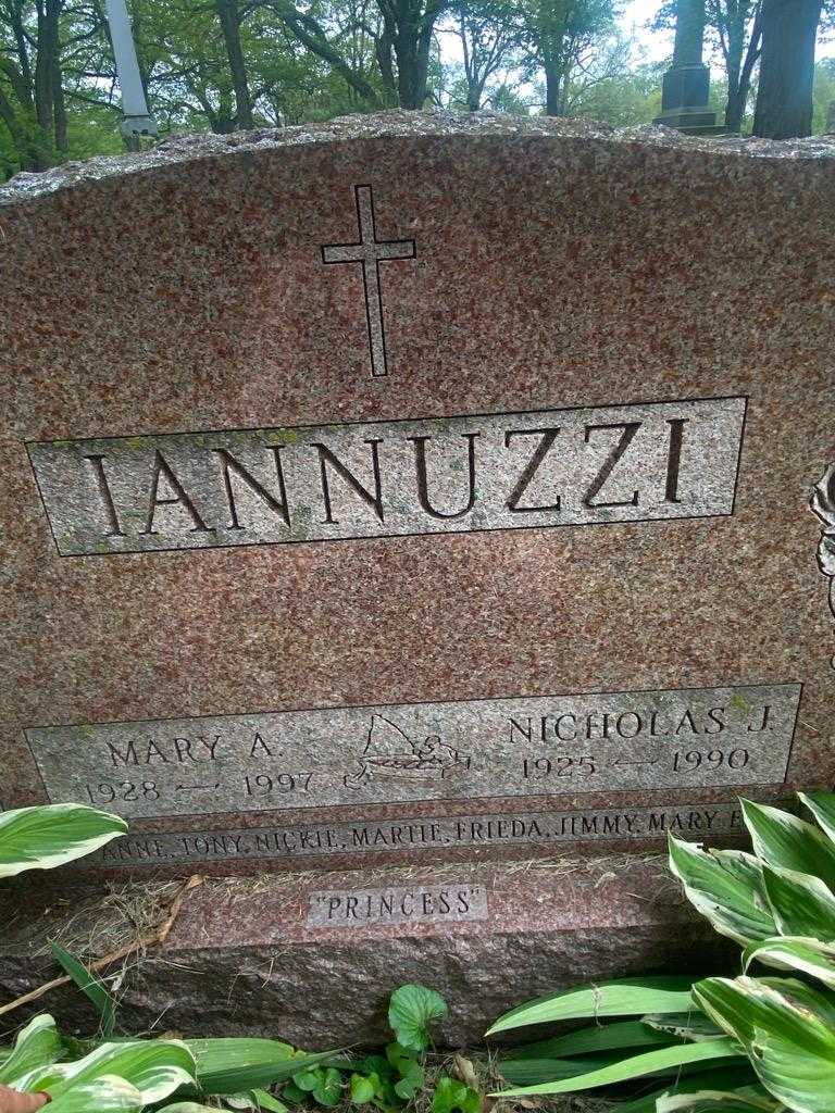 Mary A. Iannuzzi's grave. Photo 3