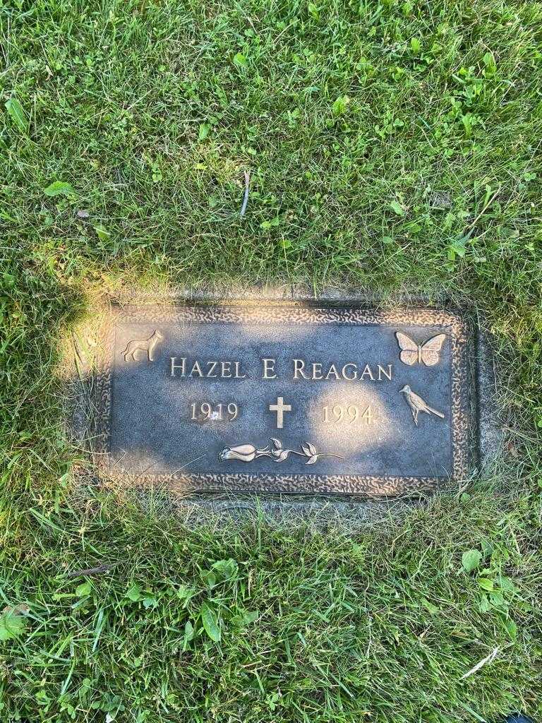 Hazel E. Reagan's grave. Photo 3