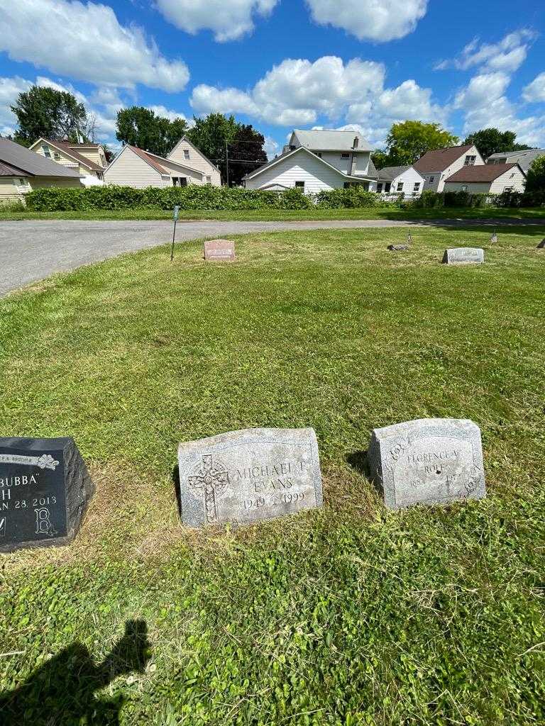 Michael F. Evans's grave. Photo 1
