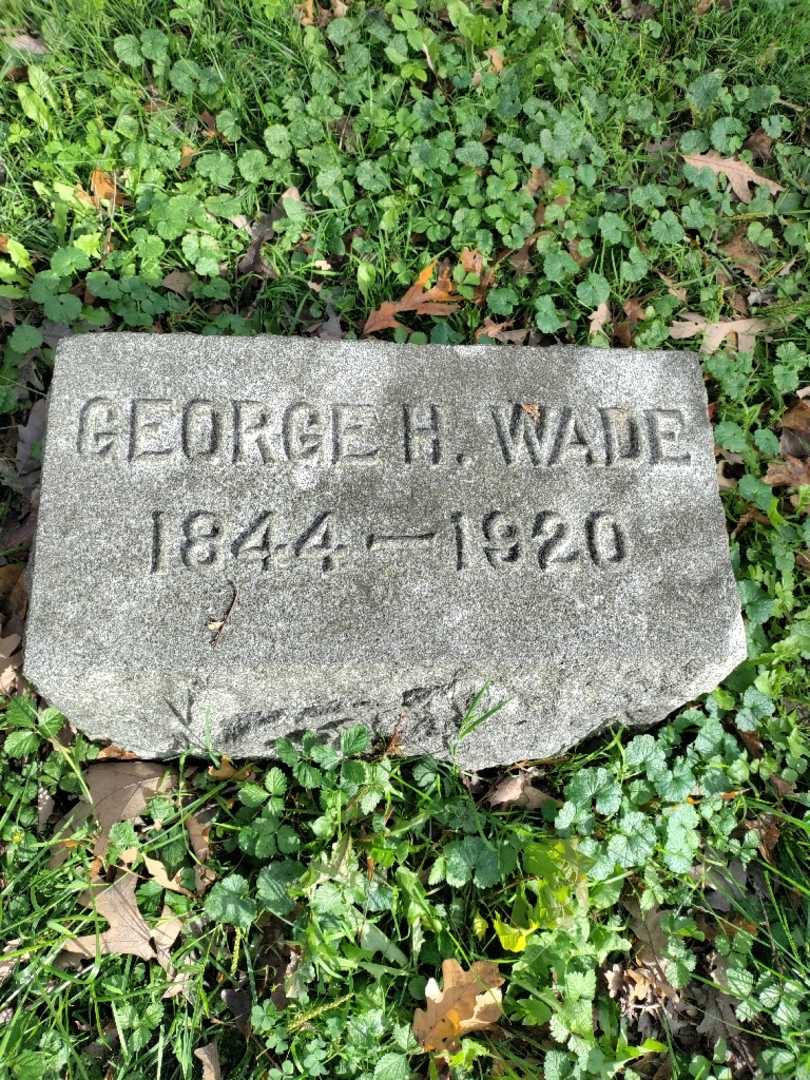 George H. Wade's grave. Photo 3