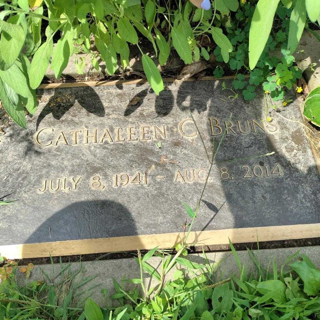 Cathaleen C. Bruns's grave. Photo 3