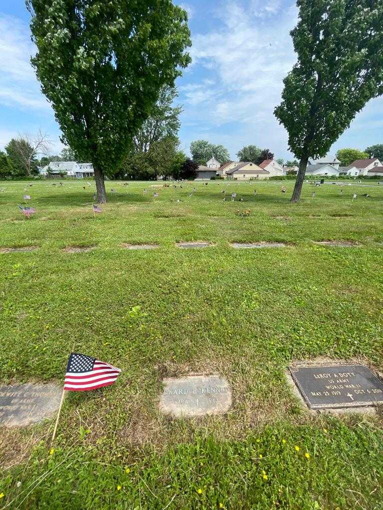 Edward L. Kennedy's grave. Photo 1
