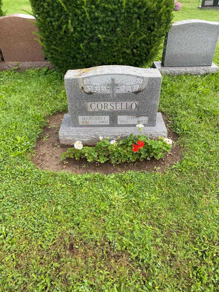 John Corsello's grave. Photo 2