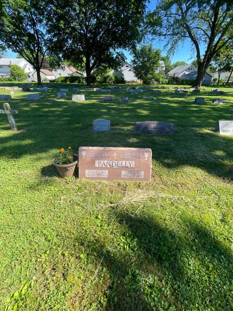 Argiri Pandelly's grave. Photo 1