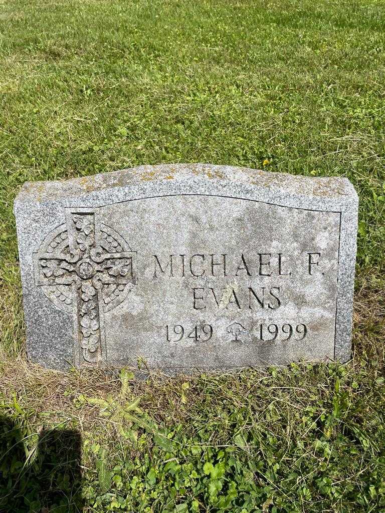 Michael F. Evans's grave. Photo 3
