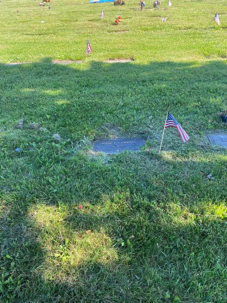 John P. Gambino's grave. Photo 2