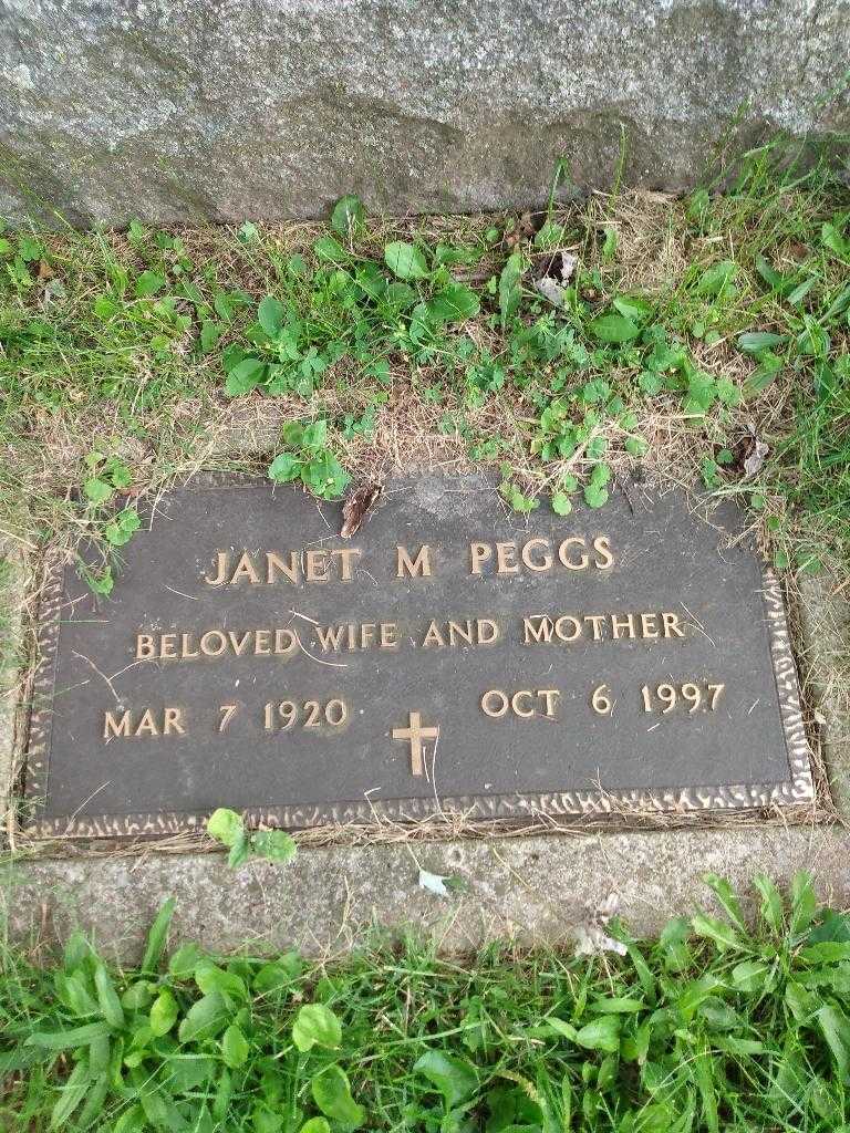 Janet M. Peggs's grave. Photo 3