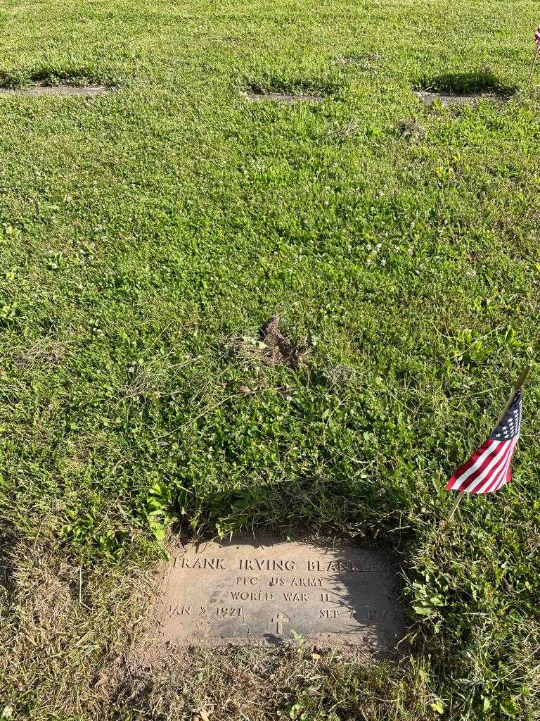 Frank Irving Blankley's grave. Photo 2